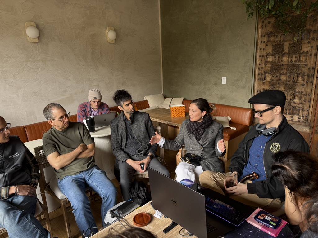 Science Sunday participants collaborating